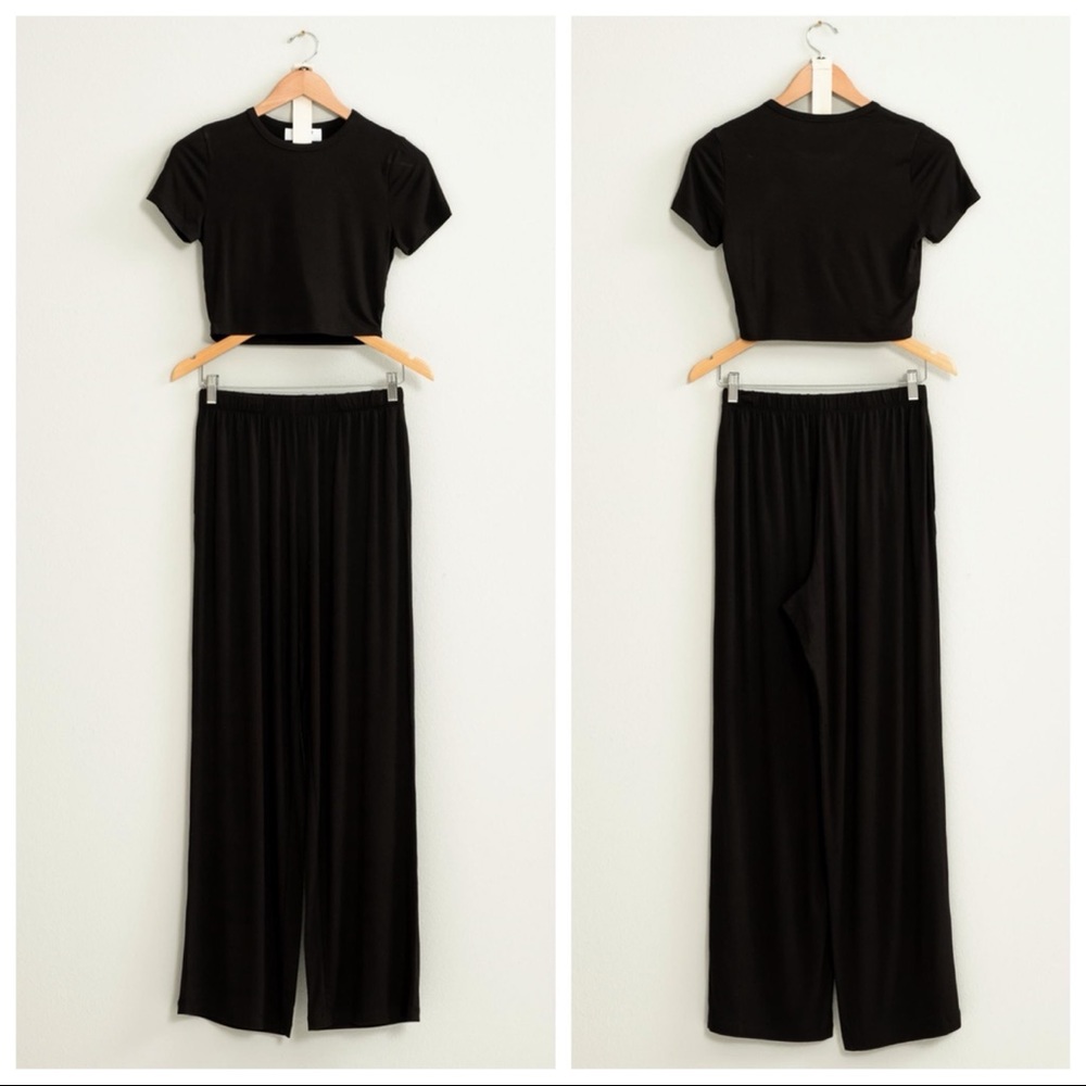 Emma Wide Leg Pant Set
